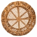 bali & pari Tiramisu Modern Bohemian Natural Brown Rattan Coffee Table - BSOTiramisu-Light Honey Rattan-CT