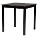 Baxton Studio Tafari Mid-Century Modern Dark Brown Finished Wood and Rattan Pub Set - BSORH254P-Natural Rattan/Dark Brown-5PC Pub Set