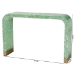 Baxton Studio Didrika Modern Bohemian Seafoam Green Mother of Pearl Console Table - BSOF232-FT36-Console Table
