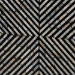 Baxton Studio Belenus Modern Bohemian Two-Tone Black and Grey Mother of Pearl and Gold Metal Storage Cabinet - BSOF232-FT52-Cabinet