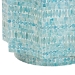 Baxton Studio Olesia Modern Bohemian Blue Mother of Pearl End Table - BSOF232-FT59-Accent Table
