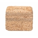 bali & pari Marella Modern Bohemian Natural Brown Seagrass Accent Footstool - BSOF234-FT4-Seagrass/Waterhyacinth-Stool