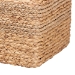 bali & pari Marella Modern Bohemian Natural Brown Seagrass Accent Footstool - BSOF234-FT4-Seagrass/Waterhyacinth-Stool