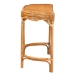 bali & pari Wakana Modern Bohemian Natural Brown Rattan Console Table - BSODCWH1005-Light Honey Rattan-Lola Console Table