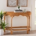 bali & pari Wakana Modern Bohemian Natural Brown Rattan Console Table - BSODCWH1005-Light Honey Rattan-Lola Console Table