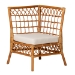 bali & pari Capella Modern Bohemian Honey Rattan 3-Piece Dining Nook Banquette Set - BSODCWH10016-Light Honey Rattan-L-Shape Seating