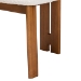Baxton Studio Kacela Modern Japandi Cream Boucle Fabric and Walnut Brown Finished Wood 2-Piece Dining Chair Set - BSOBBT5490-Walnut/Maya Cream-DC