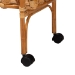 bali & pari Diwata Modern Bohemian Natural Brown Rattan Kitchen Cart - BSODCWH10015-Decore-Natural Rattan-Cart
