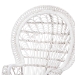 bali & pari Kallima Modern Bohemian White Natural Rattan Peacock Chair - BSOWS042-Solid White Rattan-CC