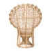 bali & pari Hecate Modern Bohemian Natural Brown Rattan Peacock Chair - BSOWS043-Natural Rattan-CC