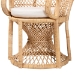 bali & pari Hecate Modern Bohemian Natural Brown Rattan Peacock Chair - BSOWS043-Natural Rattan-CC