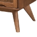 Baxton Studio Demeter Mid-Century Modern Walnut Brown Finished Wood King Size 5-Piece Bedroom Set - BSODemeter-Ash Walnut-King 5PC Bedroom Set