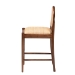bali & pari Maryland Modern Bohemian Natural Rattan and Acacia Wood Counter Stool - BSOMaryland-Wood/Rattan-CS