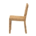 bali & pari Anfield Modern Bohemian Natural Seagrass and Mahogany Wood Dining Chair - BSOAnfield-Mahogany/Seagrass-DC