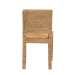 bali & pari Anfield Modern Bohemian Natural Seagrass and Mahogany Wood Dining Chair - BSOAnfield-Mahogany/Seagrass-DC