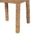 bali & pari Anfield Modern Bohemian Natural Seagrass and Mahogany Wood Dining Chair - BSOAnfield-Mahogany/Seagrass-DC
