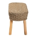 bali & pari Denver Modern Bohemian Natural Seagrass and Acacia Wood Accent Bench - BSODenver-Natural Seagrass (no backs)-Bench
