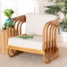 bali & pari Corsa Modern Bohemian Natural Rattan Arm Chair - BSODCWH0020-Biru Natural Rattan-CC