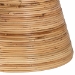bali & pari Bella Modern Bohemian Natural Rattan and Mahogany Wood Coffee Table - BSOBella-Natural Rattan-CT