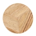 bali & pari Bella Modern Bohemian Natural Rattan and Mahogany Wood Coffee Table - BSOBella-Natural Rattan-CT