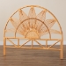 bali & pari Jasmine Modern Bohemian Natural Rattan Queen Size Standalone Headboard - BSOJasmine-Light Honey Rattan-Queen-HB