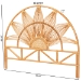bali & pari Jasmine Modern Bohemian Natural Rattan Queen Size Standalone Headboard - BSOJasmine-Light Honey Rattan-Queen-HB