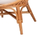 bali & pari Aerin Modern Bohemian Natural Rattan Accent Chair - BSOAerin-Light Honey Rattan-CC