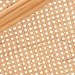bali & pari Flower Modern Bohemian Honey Rattan King Size Standalone Headboard - BSOFlower-Light Honey Rattan-King-HB