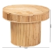 bali & pari Iryna Modern Bohemian Natural Rattan End Table - BSOIowai-Natural Rattan-ET