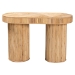 bali & pari Iryna Modern Bohemian Natural Rattan Console Table - BSOIowai-Natural Rattan-Console Table
