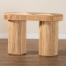 bali & pari Iryna Modern Bohemian Natural Rattan Console Table - BSOIowai-Natural Rattan-Console Table