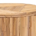 bali & pari Milagra Modern Bohemian Natural Rattan End Table - BSOMisisipi-Natural Rattan-ET