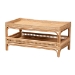 bali & pari Lombok Modern Bohemian Natural Rattan Coffee Table