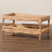 bali & pari Lombok Modern Bohemian Natural Rattan Coffee Table - BSOLombok-Natural Rattan-CT