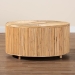 bali & pari Miami Bohemian Light Honey Rattan Coffee Table - BSOMiami-Natural Rattan-CT