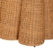 bali & pari Palm Bohemian Honey Scallop Rattan Console Table - BSOPalm-Light Honey Rattan-Console Table