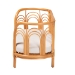 bali & pari Nariko Bohemian Light Honey Rattan Pet Bed - BSOModel 5-Light Honey Rattan-Pet Bed