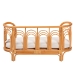 bali & pari Nariko Bohemian Light Honey Rattan Pet Bed - BSOModel 5-Light Honey Rattan-Pet Bed