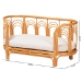 bali & pari Nariko Bohemian Light Honey Rattan Pet Bed - BSOModel 5-Light Honey Rattan-Pet Bed