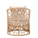 bali & pari Prisca Bohemian Light Honey Rattan Accent Chair - BSOModel 2-Light Honey Rattan-CC