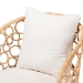 bali & pari Prisca Bohemian Light Honey Rattan Accent Chair - BSOModel 2-Light Honey Rattan-CC
