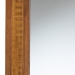 Baxton Studio Rowanne Mid-Century Modern Walnut Brown Rubberwood and Rattan Frame Wall Mirror - BSOBBTM32 A1-Rattan/Walnut-Mirror