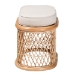 bali & pari Ladonna Bohemian Natural Rattan Ottoman Footstool - BSOWS072-Natural Rattan-Stool