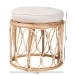 bali & pari Hachiro Bohemian Natural Rattan Ottoman Footstool - BSOWS073-Natural Rattan-Stool