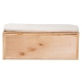 bali & pari Ishana Bohemian Natural Rattan Storage Bench - BSOWS075/Open Square-Natural Rattan-Bench