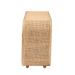 bali & pari Evania Bohemian Natural Rattan 3-Door Storage Cabinet - BSOWS061-B-Natural Rattan-Cabinet