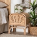 bali & pari Carabella Bohemian Natural Rattan 1-Drawer Nightstand - BSOWS066-Natural Rattan-NS