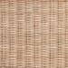 bali & pari Sumana Bohemian Scallop Natural Rattan and Mahogany Side Table - BSOWS069-Natural Rattan-Side Table