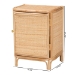 bali & pari Kiara Bohemian Natural Rattan Nightstand - BSOWS050-Natural Rattan-NS
