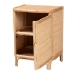 bali & pari Kiara Bohemian Natural Rattan Nightstand - BSOWS050-Natural Rattan-NS